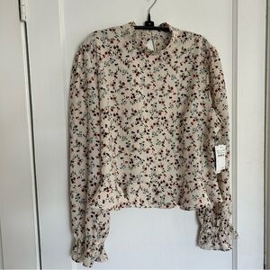 NWT Abound Floral Blouse Nordstrom Rack